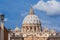 Saint Peter Dome in Rome