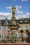 Saint Peter fountain on market square in Trier