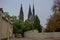 Saint Peter and Paul Cathedral (Bazilika svateho Petra a Pavla) in the district of Vysehrad Prague.