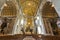 Saint Peter\'s basilica interior in Vatican