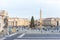 Saint Peter`s Square by Christmas, Vatican, Italy