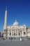 Saint Peter\'s Square and the obelisk