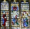 Saint Peter and Saint John the Baptist - Medieval Stained Glass in Paris