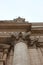 Saint Peters facade closeup in Vatican