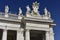 Saint Peters Square, Statues on top of the Colonnade, Vatican City