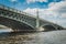 Saint Petersburg bridge, Trinity Bridge or Troitsky bridge over the Neva river