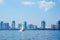 Saint Petersburg Florida skyline Tampa Bay view
