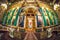 Saint Petersburg - May 19, 2016: Detail of interior of Saint Isaac`s Cathedral or Isaakievskiy Sobor