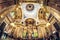 Saint Petersburg - May 19, 2016: Detail of interior of Saint Isaac`s Cathedral or Isaakievskiy Sobor