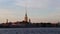 Saint Petersburg, Neva river, Peter and Paul Cathedral, Peter and Paul fortress