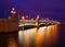 Saint Petersburg. night drawbridge