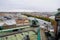 Saint Petersburg - November, 2020 Stunning Panoramic View Senate Square from the observation platform of the Cathedral