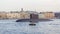Saint Petersburg, Russia - 07/23/2018: Preparation for the Naval Parade - diesel-electric submarine `Dmitrov`