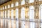Saint-Petersburg, RUSSIA - APRIL 30 2019: The magnificent ballroom interior inside the Catherine`s Palace, Pushkin, Tsarskoye Sel