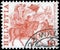 Saint Petersburg, Russia - April 30, 2020: Postage stamp issued in the Switzerland with the image of the Folk Custom Six-Legged,