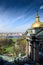 Saint-Petersburg, Russia, May 6, 2015: Panoramic aerial view over St. Petersburg, Russia, from the dome of St. Isaac`s