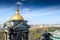 Saint-Petersburg, Russia, May 6, 2015: Panoramic aerial view over St. Petersburg, Russia, from the dome of St. Isaac`s