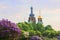 Saint-Petersburg. Russia. View of orthodox Church of the Savior on Blood