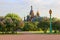 Saint-Petersburg. Russia. View of orthodox Church of the Savior on Blood