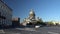 Saint-Petersburg. St. Isaac`s Cathedral. Timelapse