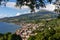 Saint-Pierre, Martinique - View to the city and the Mount Pelee