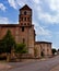 The Saint Quitterie Church in the town of Aire sur l`Adour, New Aquitaine. France