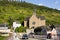 The Saint Remaclus`s Church and others buildings in Cochem