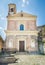 Saint Salvatore Church in Arsoli, rural village in Rome Province, Latium, central Italy.