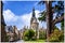 Saint Sauveur church in Dinan, Brittany, France