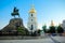 Saint Sophia square and cathedral in Kiev
