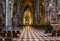 Saint Stephan cathedral interior in Vienna Austria