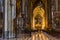 Saint Stephan cathedral interior in Vienna Austria