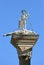 Saint Theodor statue in Venice