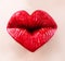 Saint valentine lips
