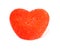 Saint Valentine`s. Red heart isolated. Valentine day