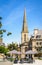 Saint-Vincent of Saragossa cathedral on the Place des Freres Lamennais in Saint-Malo, France