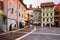 Sainte-Claire gate in Old Town of Annecy, France