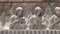 Saints and angels, Baptistery decoration, Cathedral in Pisa