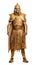 Saka warrior in a golden suit, V-VI century BC