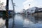 SAKON NAKHON, THAILAND - AUGUST 2, 2017 : Streets water flooded