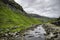 Saksun River Iconic place in Streymoy Island, Faroe Islands, Denmark, Europe