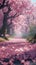 sakura park, full bloom magic. pink spring vibes.