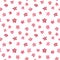 Sakura pink petal blossom watercolor seamless print pattern