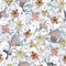 Sakura seamless pattern