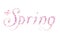 Sakura Spring Letters