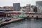 Sakurajima Ferry Terminal on the streets of Kagoshima City