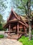 Sala Kanparian or the pavilion at Wat Yai Suwannaram, Phetchaburi Thailandi
