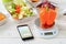 Salad and calorie counter app