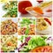 Salad collage