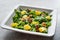 Salad with Rocket Leaves, Orange and Walnuts / Arugula or Rucola.